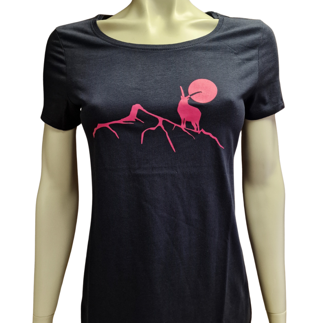 T-Shirt Lukmanier Pink (Frau)